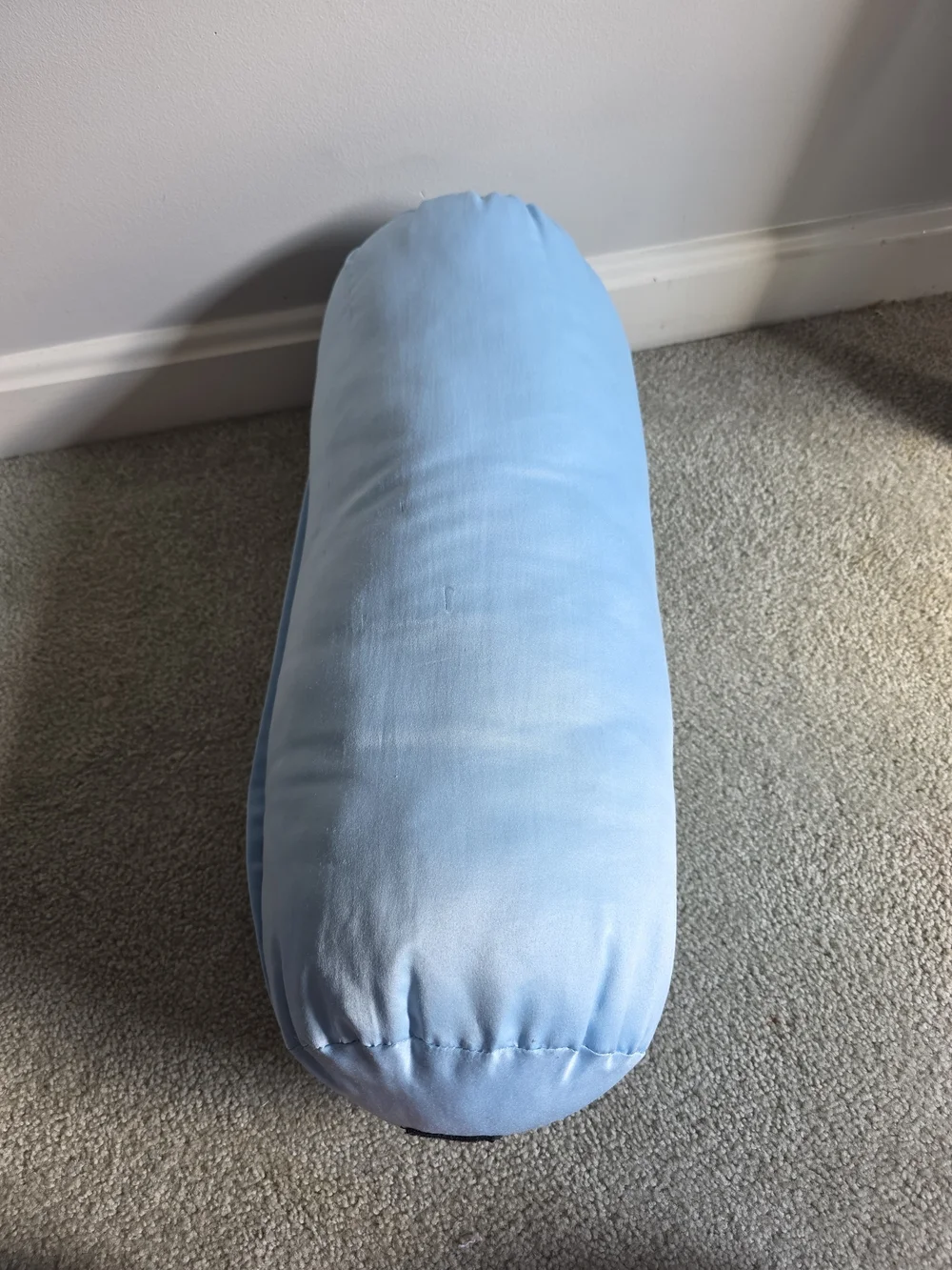 Light Blue Bolster Pillow
